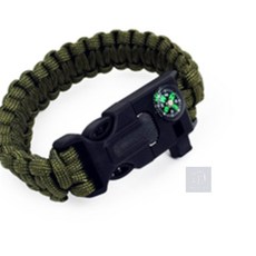 수토리21 멀티툴 생존 팔찌 생존팔찌, 검정색