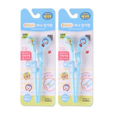 에디슨 뽀로로 미니 젓가락 오른손 [블루], 2개