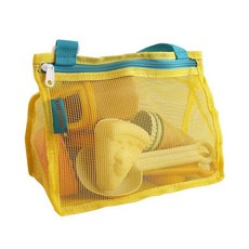 로니스토리 해변 모래놀이 토양놀이 세트 도구, 1개, 모래 도구 11종 세트 옐로우 가방