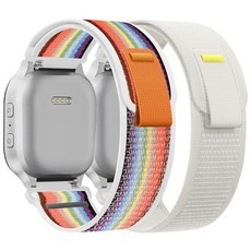 HQzon 20mm 탄성 나일론 밴드 Gizmo Watch 3 2 1/Cosmo JrTrack 3/2 SE/2/JrTrack/2Gabb Watch 3 2 1/SyncUP 아동, HQzon 20mm 탄성 나일론 밴드, Gizmo Wa