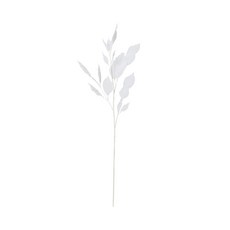 프랑프랑 FrancFranc 아트 플라워 시어 리프 화이트ㅡ292206, 프랑프랑 FrancFranc 아트 플라워 시어 리프 화