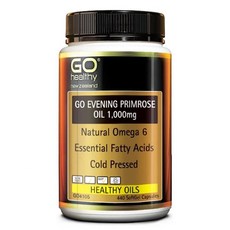 (호주/뉴질랜드) 고헬시 고 달맞이꽃 종자유 감마리놀렌산 오메가6 1g 440캡슐 GO Healthy GO Evening Primrose Oil 1 000mg Omega 6 44, 1개, 440