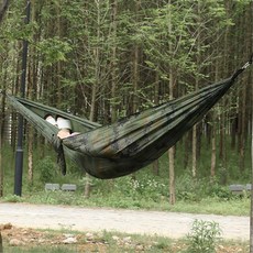 플라잉 초경량 캠핑 해먹 밀리터리 캠핑해먹 감성캠핑 미니멀캠핑