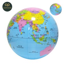 [픽네] 세계지도지구본 세계지구본 지구모양 지구본 풍선 대형 지구룬 40cm