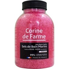 Corine de Farme 코린드팜 로즈 센슈얼 씨 배스솔트 입욕제, 2개, 1.3kg