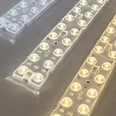 렌즈형 LED 모듈램프 25W 30W 220V 직결 주광색 주백색 전구색 자석식 삼성칩 플리커프리 국산, 6500K주광색(하얀빛), LED25W, 1개