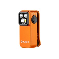 Olight Oclip Pro S 夾式照明燈 UV RGB 多功能警示燈, 橘色, 1個