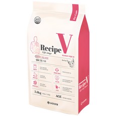 유한양행레시피브이 고양이 처방식사료, 어덜트, 3.6kg, 1개 어덜트, 3.6kg, 1개
