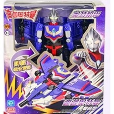 現貨台中出貨台灣現貨奧特曼變身玩具塞羅迪迦特利迦羅索泰迦大河變身飛機機車機甲完成具, 功能正常（盒損）01迪迦, 1個