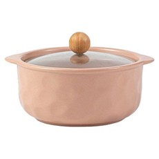 Tiger Pavilion 파스텔톤 세라믹 양수냄비, 1개, 핑크, 16.5cm
