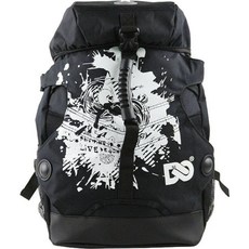 인라인 롤러스케이트 가방 스케이트 밀리터리 롤러브레이드 백팩 7. 블랙 (중사이즈) 1개, 2. 낙서 검은 (중사이즈) × 1개