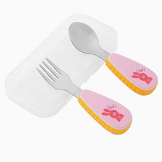 유아용 냠냠 수저 포크 세트 어린이수저세트 유아숟가락포크you9+4yGD