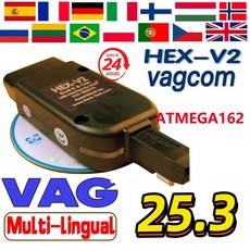 VCDS VAGCOM 인터페이스 VCDSCAN HEX V2 업데이트 25 바겐 스코다 시트, POLISH English
