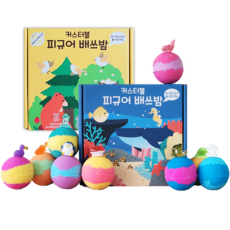 커스터블 피규어 배쓰밤 바다숲속동물 18구 세트, 1개, 1.26kg