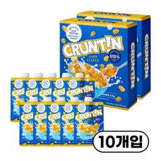 [본사공식몰] 크런틴 크런치볼 단백질쉐이크 콘플레이키 당 0g대, 2박스, 275g