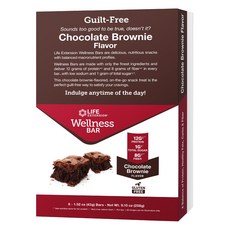 LIFE EXTENSION 蛋白棒 巧克力布朗尼口味, 1盒, 258g