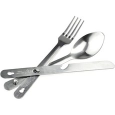 ASR 아웃도어 3pc 캠핑 도구 세트 군용 배급 MRE 나이프 포크 스푼 키트, ASR 아웃도어 3pc 캠핑 도구 세트 군용 배급 MR