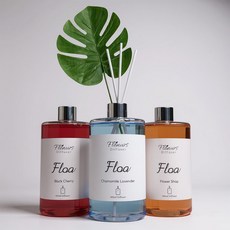 플로너스 플로아 프리미엄 디퓨저 호텔 대용량 퍼퓸 리필사용가능, 3개, 500ml, 디퓨저 모음 세트