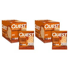 퀘스트뉴트리션 프로틴 쿠키 피넛 버터, 696g, 2개