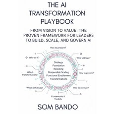 (영문도서)The AI Transformation Playbook: From Vision to Value: The Proven Framework for L... Paperback, Independently Published, English, 9798269586090