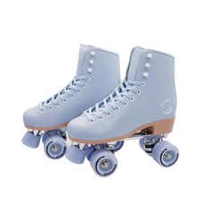 C SEVEN C7skates 여아 및 성인용 귀여운 롤러 스케이트 파라 여성용 8 / 남성용 7 172824, 블루 브룸