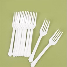 보따리라운지 리유저블 위생포크 10P 파티포크