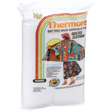 홉스 Hobbs Thermore 초박형 폴리에스터 배팅 - 퀼트 의류 재킷 조끼 및 경량 퀼팅을 위한 114.3cm x 137.2cm(45 54인치) 로우 로프트 26324