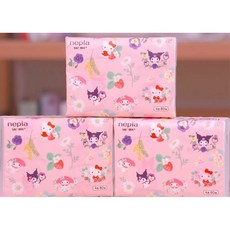 三麗鷗家族 布丁狗抽紙餐巾紙 可愛卡通印花4層80抽, 1個, 80抽