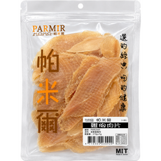 PARMIR 帕米爾 雞胸肉片 370g 超值包 高蛋白雞肉零食 寵物零食 台灣製, 1個