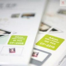 온지니엘 단면손코팅필름 20매 A4코팅지