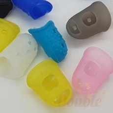 더블요 실리콘 손가락 골무 S 핑거팁스 손가락보호골무 실리콘골무
