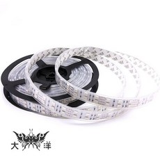 5050 雙排600燈防水燈條 5M 暖白光, 1個, 白光