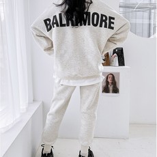 Mint Winnie 女式 Balti 套裝運動褲運動衫套裝家居服大碼運動衫運動裝慢跑褲長袖冬季