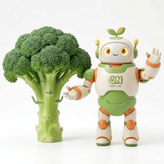 [루트온] 국산 통 브로콜리 1인가구 맞춤 1개부터 소분 포장, 1개, 500g