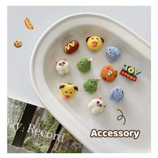 洞洞鞋大改造 網紅卡通樹脂DIY鞋飾配件 立體鞋釦裝飾 可愛怪獸鞋花