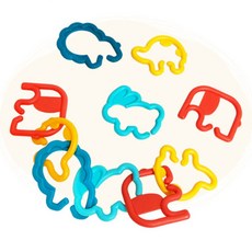 소근육 두뇌 감각 발달 촉감 고리 놀이 장난감 rka*41976gE, 1개