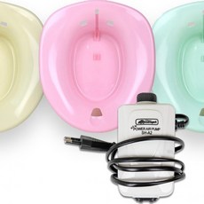 온욕좌욕기 현대메딕스 버블식 온욕 야외주차 성에방지 차량보호 깔끔한 위생적 좌욕기, 1개, 핑크 좌욕기세트_추가 구성 없음