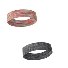 新品運動髮帶頭帶籃球男女吸汗導汗跑步健身頭巾戶外馬拉松騎行戴, FF16-21彩虹色+02 灰條紋【2條, 1個