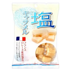 宮田製菓 鹽味牛奶糖 法國產岩鹽使用, 260g, 1袋