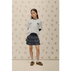 국내배송 자라 ZARA 자수 & 텍스트 티셔츠 - 화이트 971087