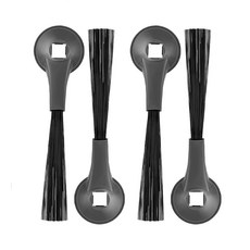 메인 브러시 사이드 필터가 있는 샤크 AI AV2501S AV2501AE AV2511AE RV2502AE RV2520AUS AV2510AUS 로봇 청소기 예비 부품 키트, Black