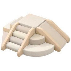 정글짐 미끄럼틀 실내 쿠션 매트 놀이 아이방 꾸미기 미끄럼틀, 1개