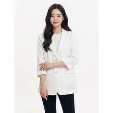 크로커다일레이디 아이보리 테일러드 자켓 CLCMJK107 587940