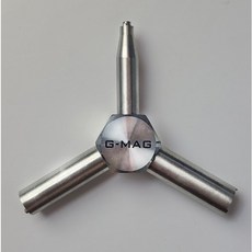 GMAG 밸브키 가스건 GBB 탄창 수리 가스건공구 (삼각형), 실버, 1개
