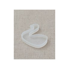퀼트스타 [레진아트] 기요하라 실리콘 모티브 몰드_백조 RSF-09, 반투명, 1개