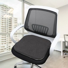 대한 충전용 전기 USB 의자 엉뜨 보온 온열 1인용 겨울방석, 블랙