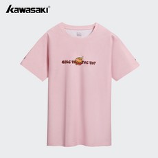 가와사키 배드민턴 반팔티 남녀공용 스폰지밥 시리즈 K1C01-C3987