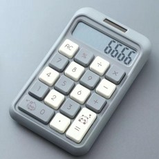 多巴胺方糖太陽能電池計算機 學生會計財務辦公, 1個, 太陽能+電池 8位數 無語音播報,藍色
