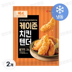 케이준 치킨텐더 마니커 1kg/25±5ea, 2개, 1kg