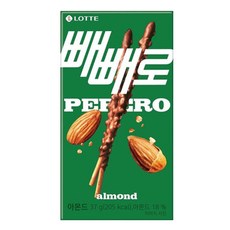 빼빼로 아몬드, 37g, 1개
